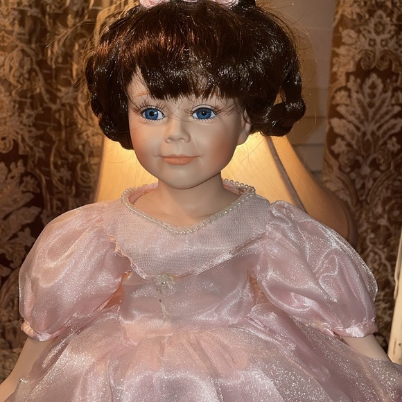 PINK BALLERINA 18”HOLIDAY DOLL - Picture 2 of 3